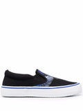 County Of Milan Wings-Print Slip-On Sneakers