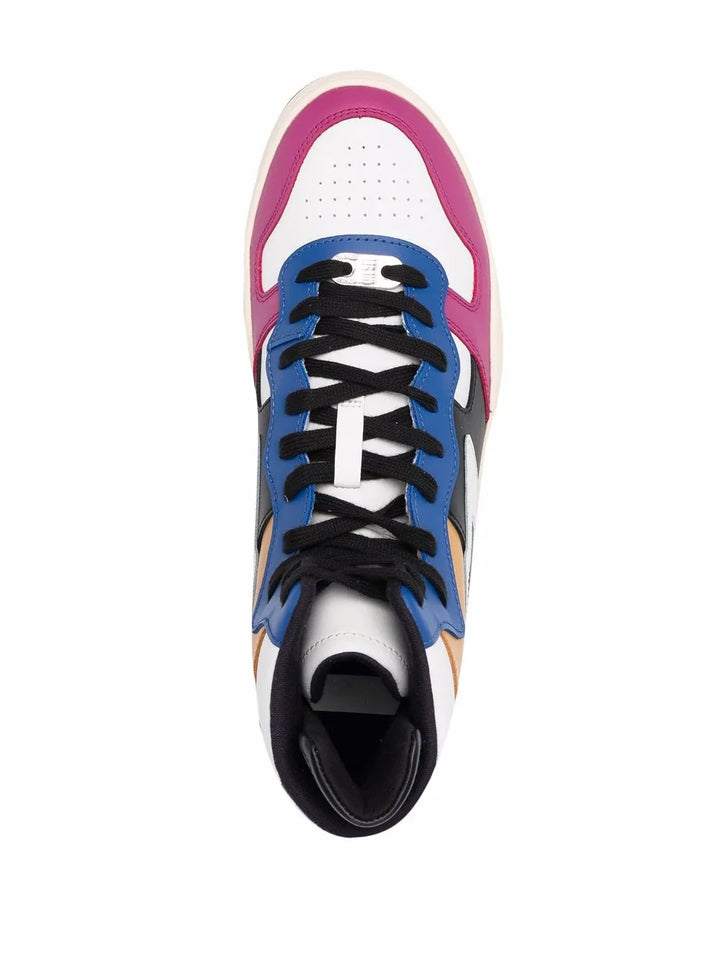Diesel Leather High-Top Sneakers