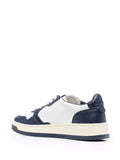 Autry Medalist Rounded-Toe Lace-Up Sneakers