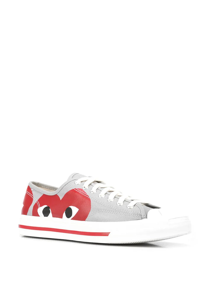 Comme Des Gar ns Play X Converse Jack Purcell Low-Top Sneakers