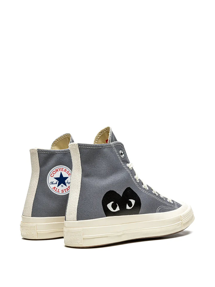 Converse X Comme Des Gar ns Play Chuck 70 Hi Steel Gray Sneakers