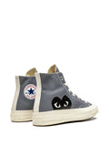 Converse X Comme Des Gar ns Play Chuck 70 Hi Steel Gray Sneakers
