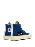 Converse Comme Des Gar ns Play Chuck 70 High Blue Quartz Sneakers