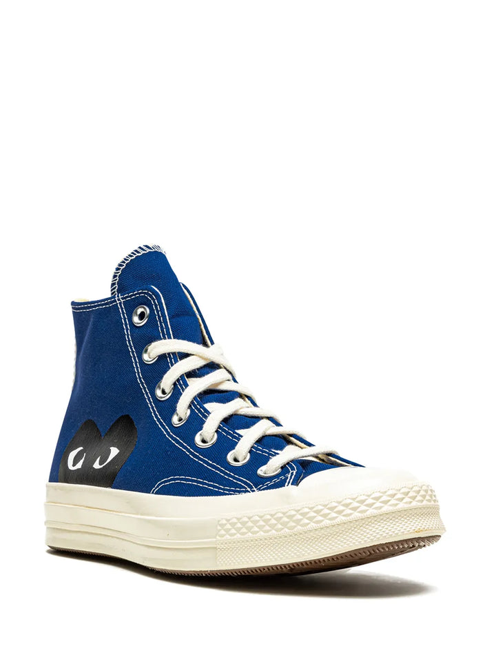 Converse Comme Des Gar ns Play Chuck 70 High Blue Quartz Sneakers