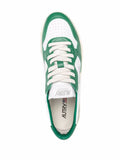 Autry Two-Tone Lace-Up Sneakers