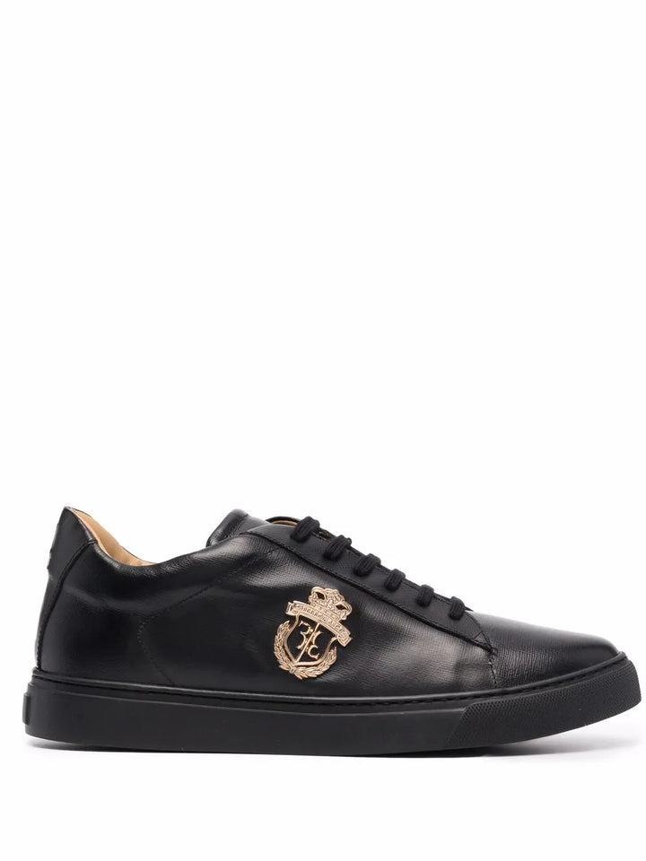 Billionaire Crest Low-Top Sneakers
