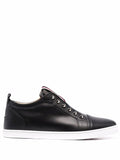 Christian Louboutin F.A.V Fique A Vontade Leather Sneakers