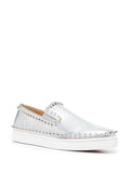 Christian Louboutin Pik Spike-Stud Leather Sneakers