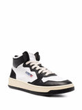 Autry Medalist Colour-Block High-Top Sneakers