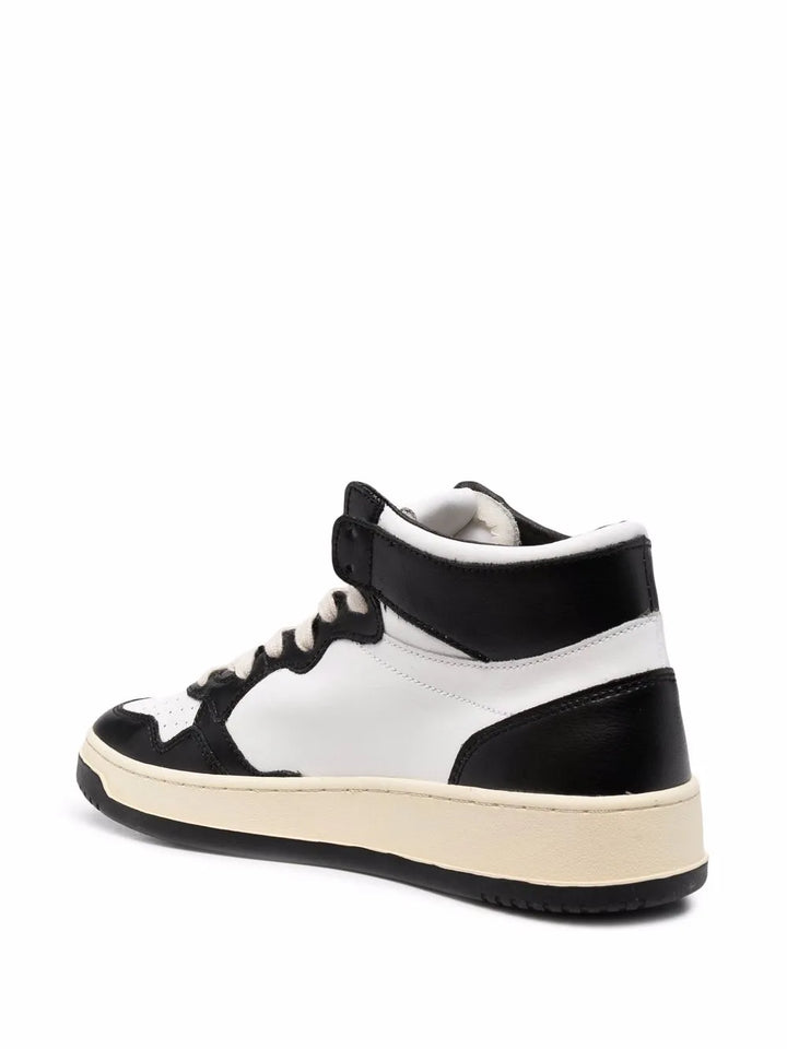 Autry Medalist Colour-Block High-Top Sneakers