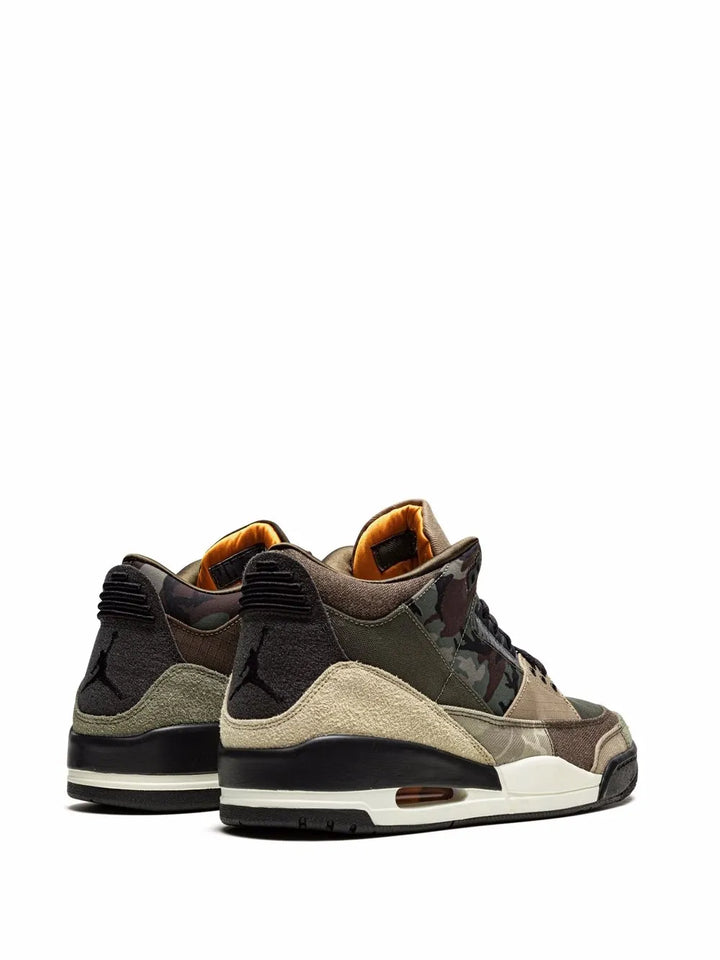 Air Jordan 3 Patchwork Camo Sneakers