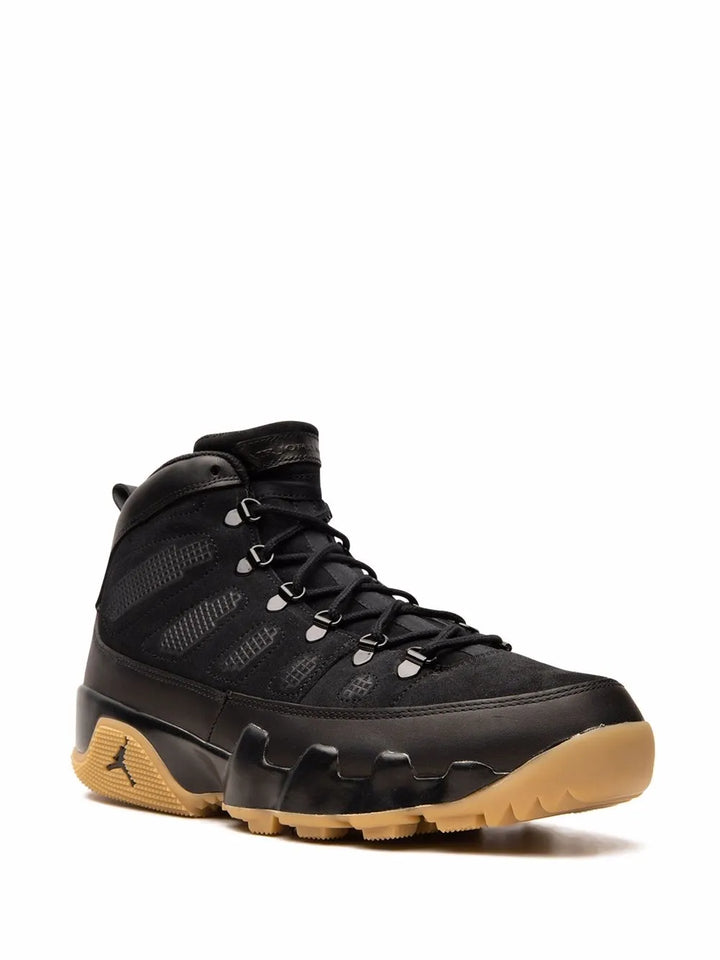 Air Jordan 9 Black/Gum Boots