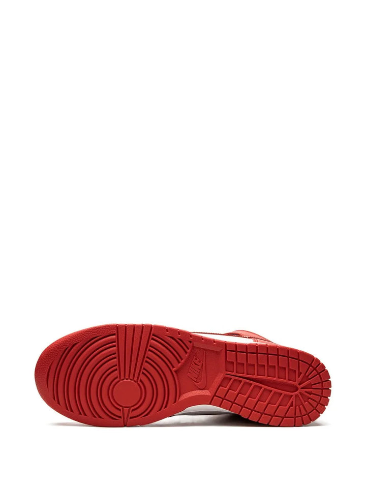 Dunk High White/University Red Sneakers