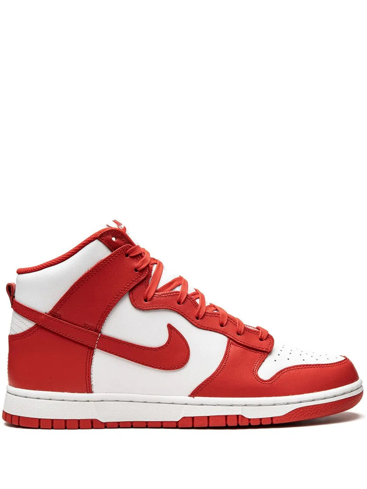 Dunk High White/University Red Sneakers