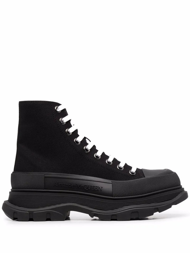 Alexander Mcqueen Tread Slick High-Top Sneakers