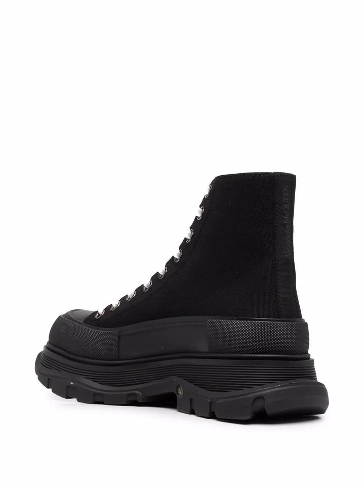 Alexander Mcqueen Tread Slick High-Top Sneakers