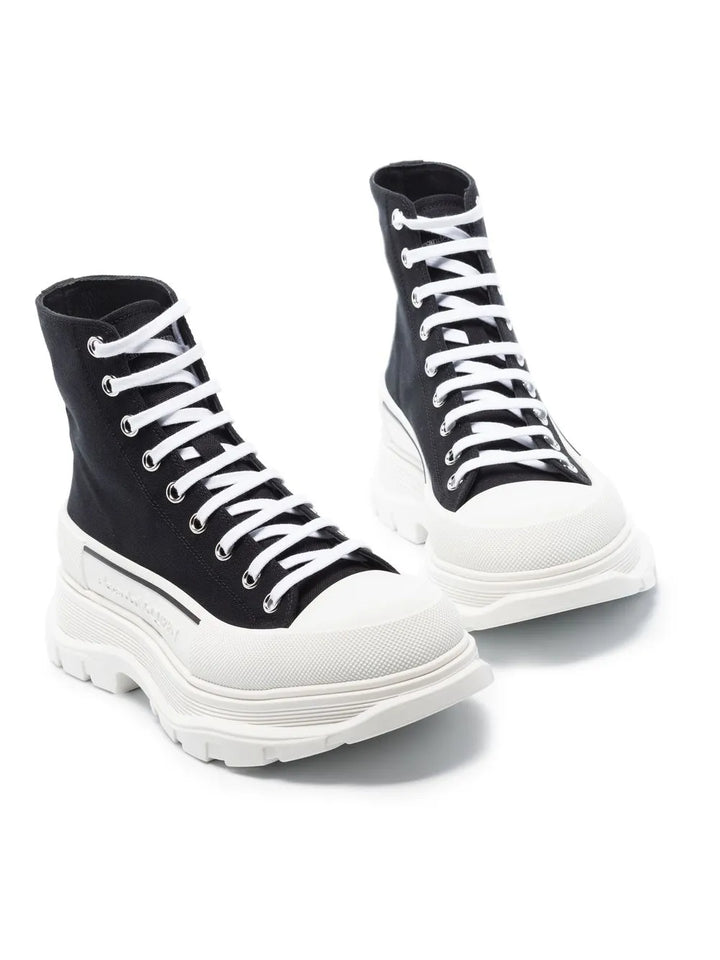 Alexander Mcqueen Tread Slick High-Top Sneakers