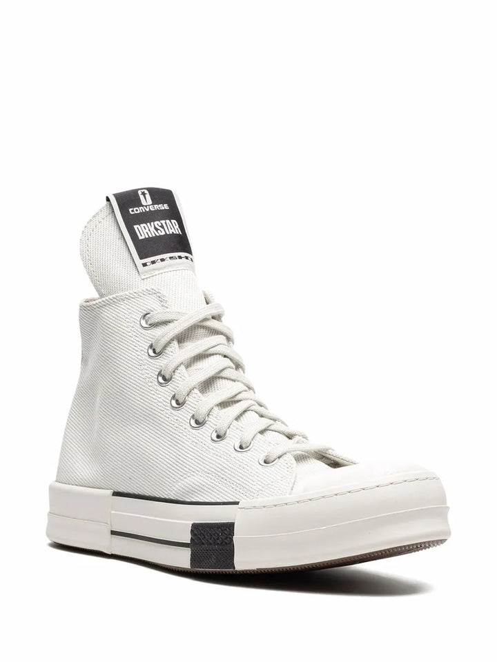 Converse Drkstar Hi Lily White/Egret/Black Sneakers