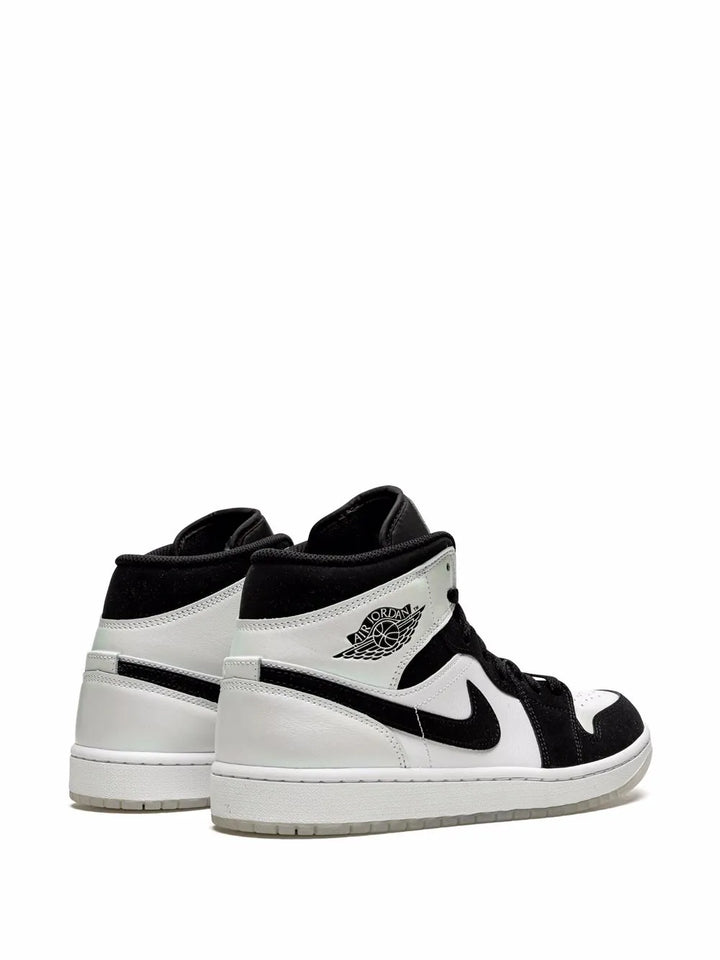 Air Jordan 1 Mid Se Diamond Sneakers