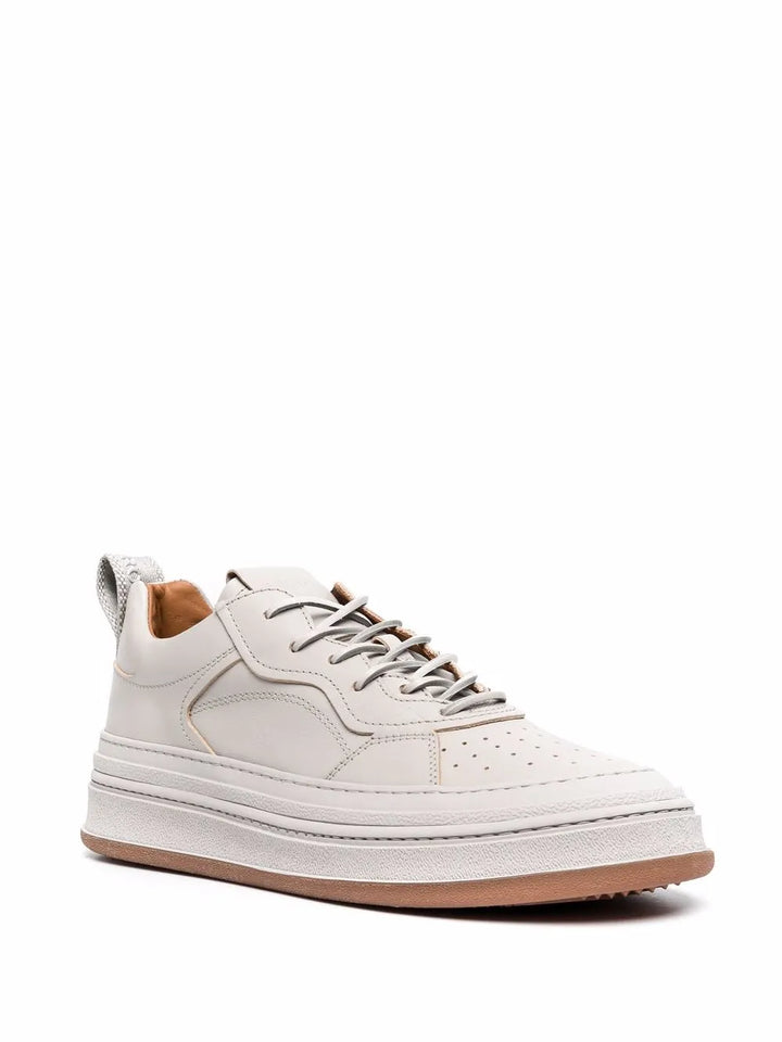 Buttero Leather-Panelled High-Top Sneakers