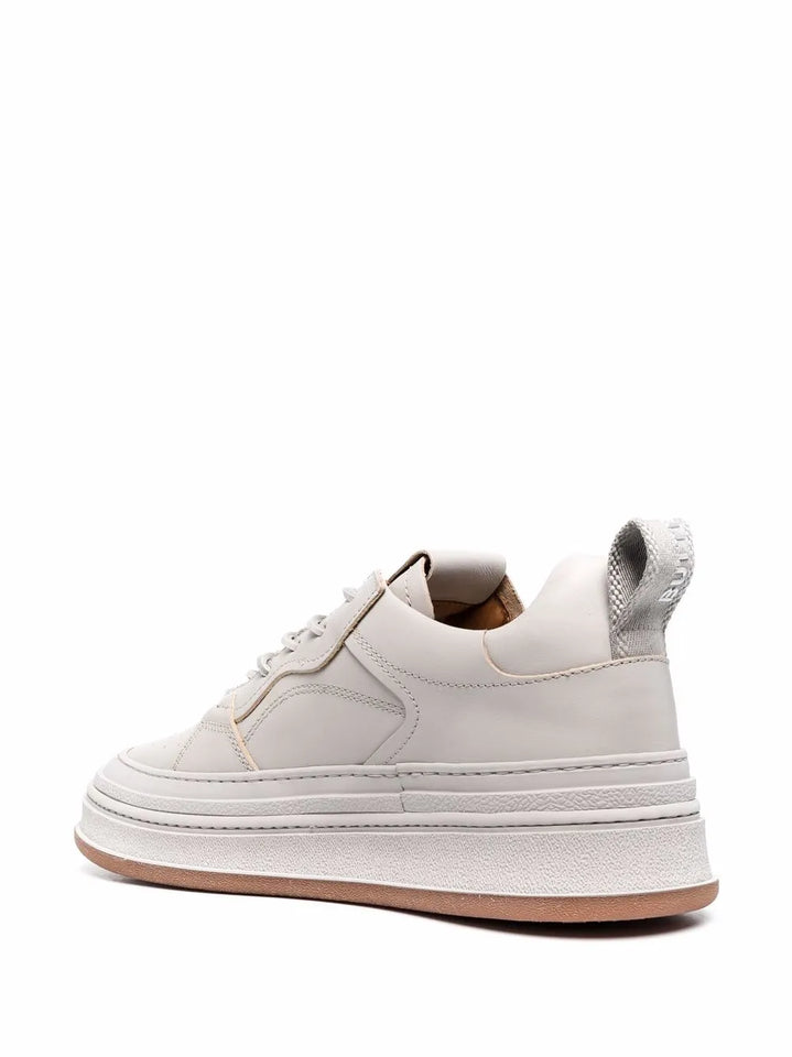 Buttero Leather-Panelled High-Top Sneakers