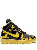 Dunk High 1985 Yellow Acid Wash Sneakers