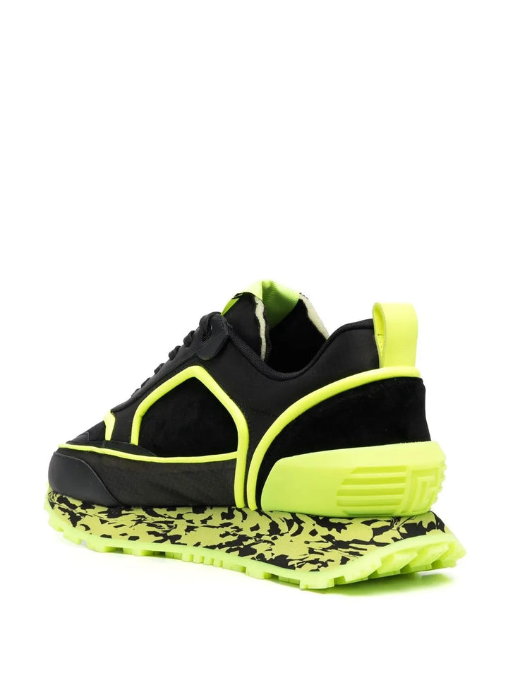 Balmain Contrast-Sole Low-Top Sneakers