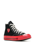 Comme Des Gar ns Play X Converse Chuck 70 High-Top Sneakers