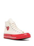 Comme Des Gar ns Play X Converse Chuck 70 High-Top Sneakers
