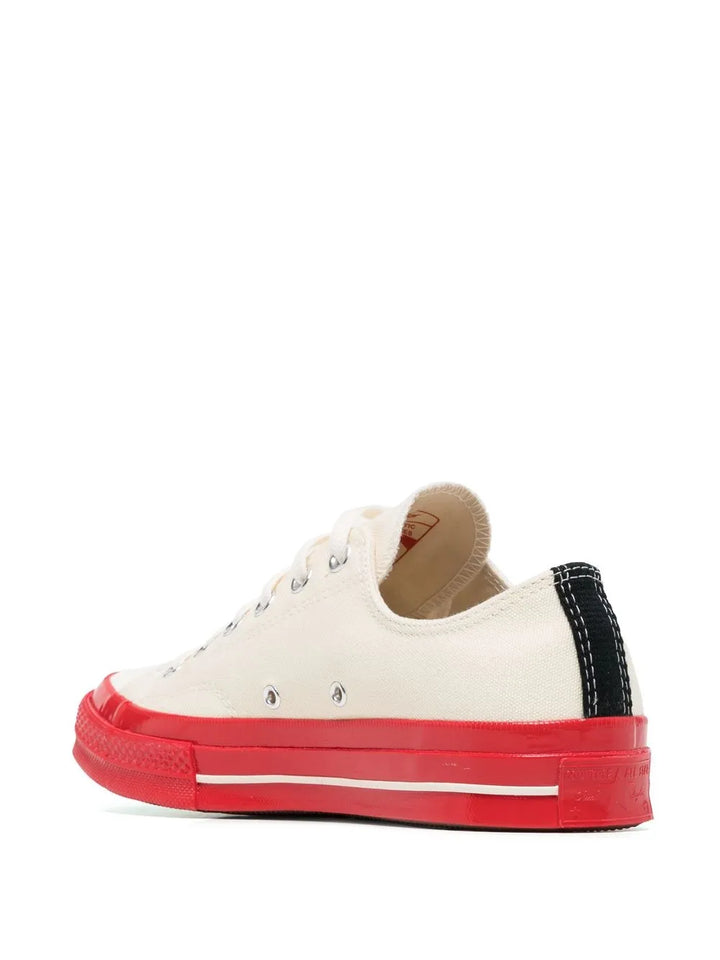 Comme Des Gar ns Play X Converse Chuck 70 Low-Top Sneakers