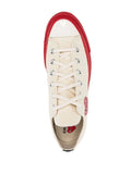 Comme Des Gar ns Play X Converse Chuck 70 Low-Top Sneakers