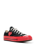 Comme Des Gar ns Play X Converse Chuck 70 Low-Top Sneakers