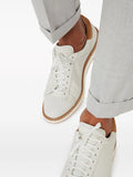 Brunello Cucinelli Contrast-Trimmed Low-Top Sneakers