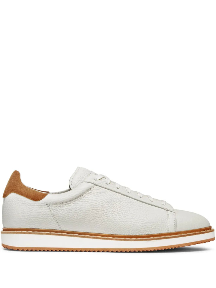Brunello Cucinelli Contrast-Trimmed Low-Top Sneakers
