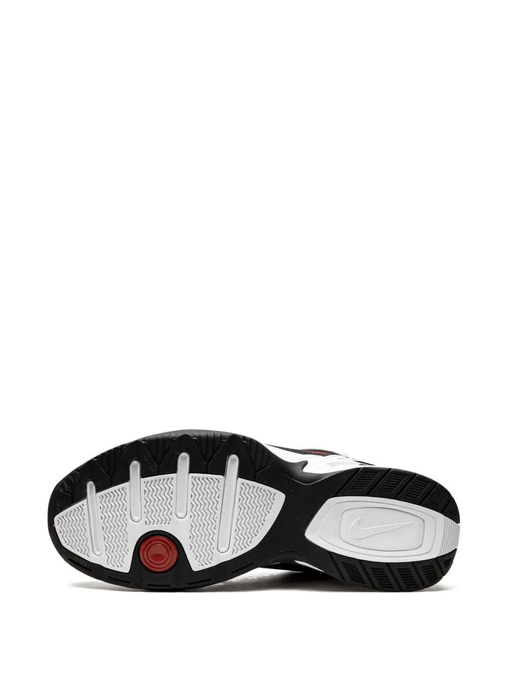Air Monarch 4 White/Black/Red Sneakers