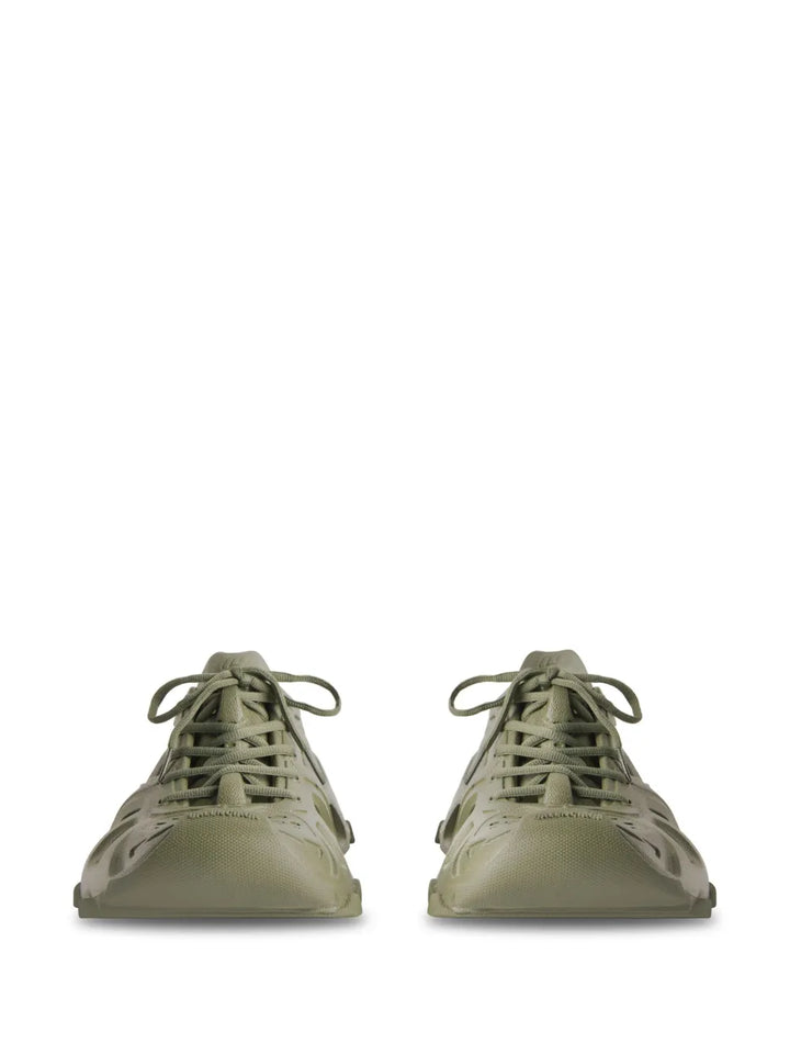 Balenciaga Hd Cut-Out Low-Top Sneakers