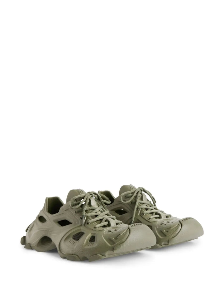 Balenciaga Hd Cut-Out Low-Top Sneakers