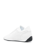 Billionaire Logo-Plaque Leather Sneakers
