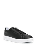 Armani Exchange Leather Low-Top Sneakers