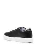 Armani Exchange Leather Low-Top Sneakers