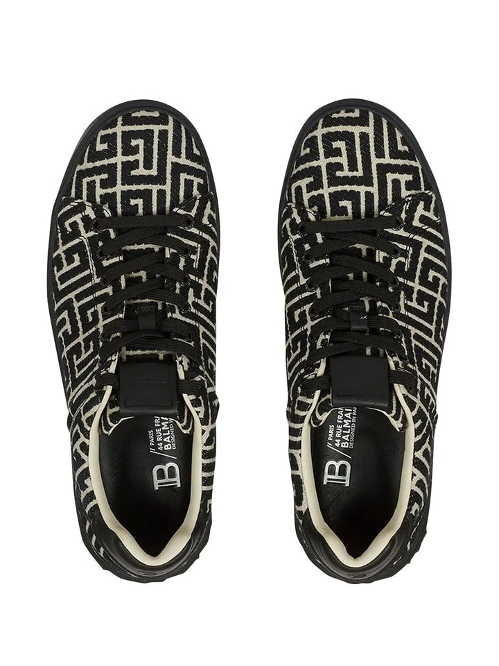 Balmain B-Court Monogram Sneakers