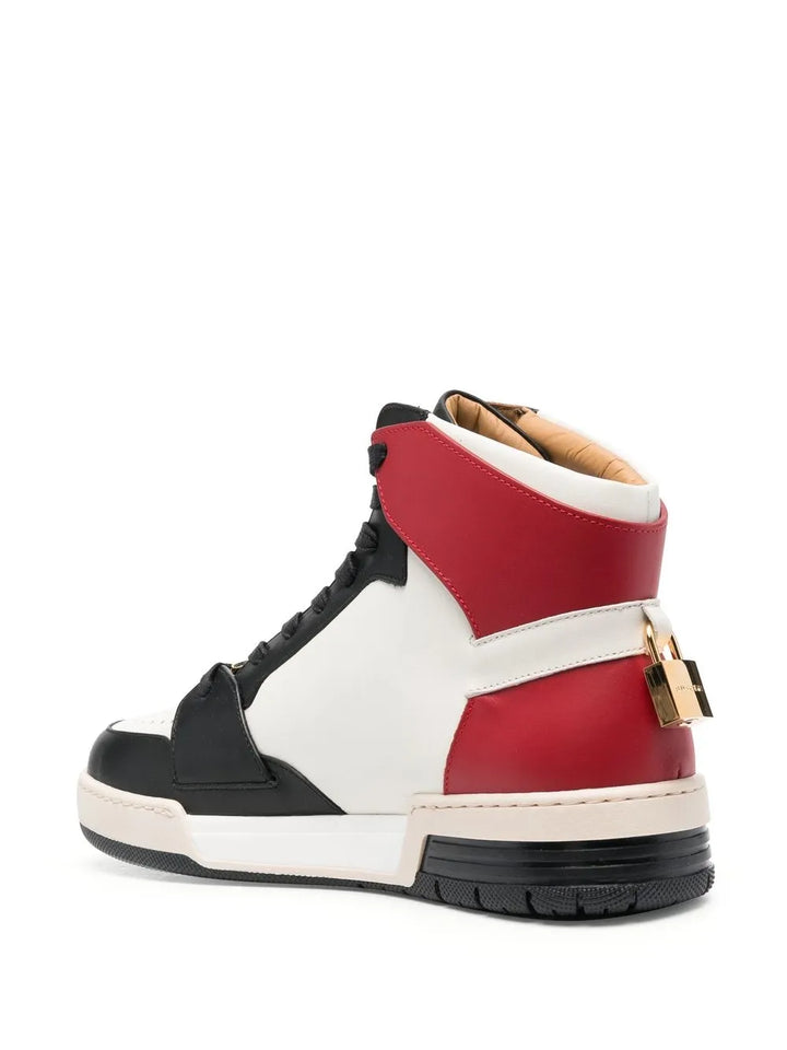 Buscemi High-Top Colour-Block Sneakers