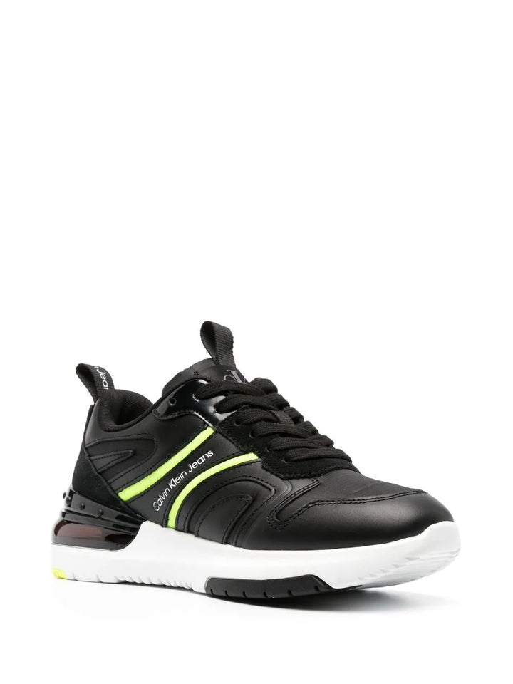 Calvin Klein Jeans Logo-Print Lace-Up Sneakers