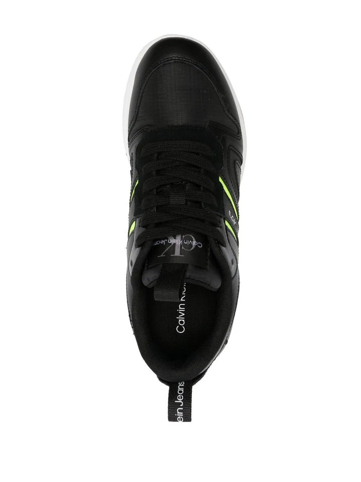 Calvin Klein Jeans Logo-Print Lace-Up Sneakers