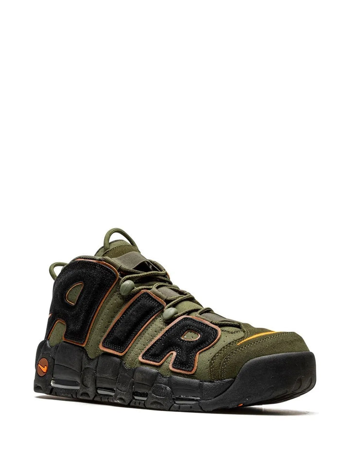 Air More Uptempo Cargo Khaki Sneakers