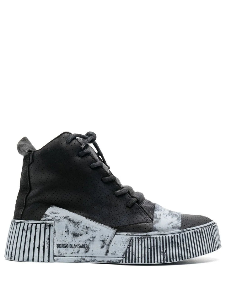 Boris Bidjan Saberi Bamba Platform High-Top Sneakers