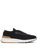 Brunello Cucinelli Low-Top Knitted Sneakers