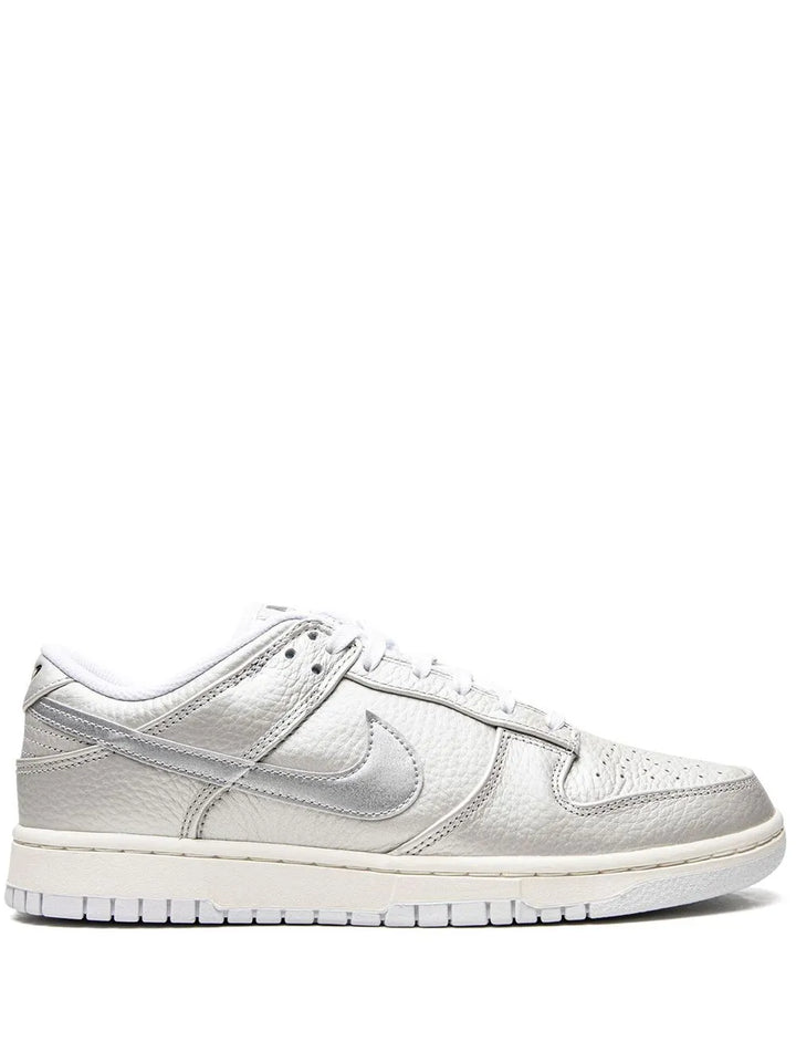 Dunk Low Metallic Silver Sneakers