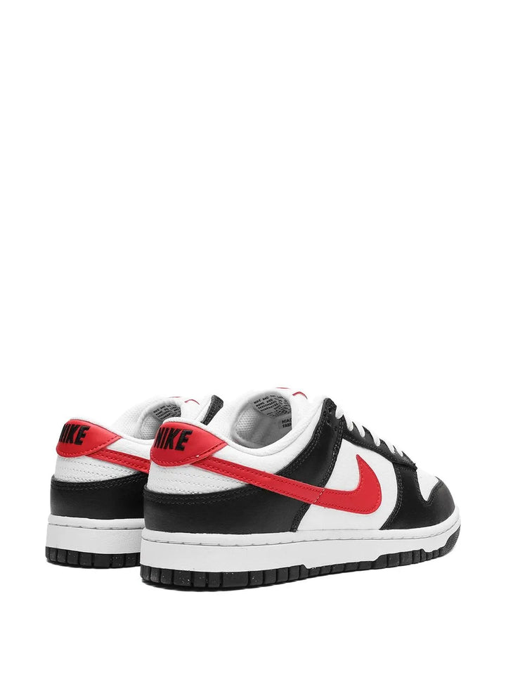 Dunk Low Retro Red Swoosh Panda Sneakers