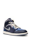 Air Jordan 1 Mid Se Craft Obsidian Sneakers